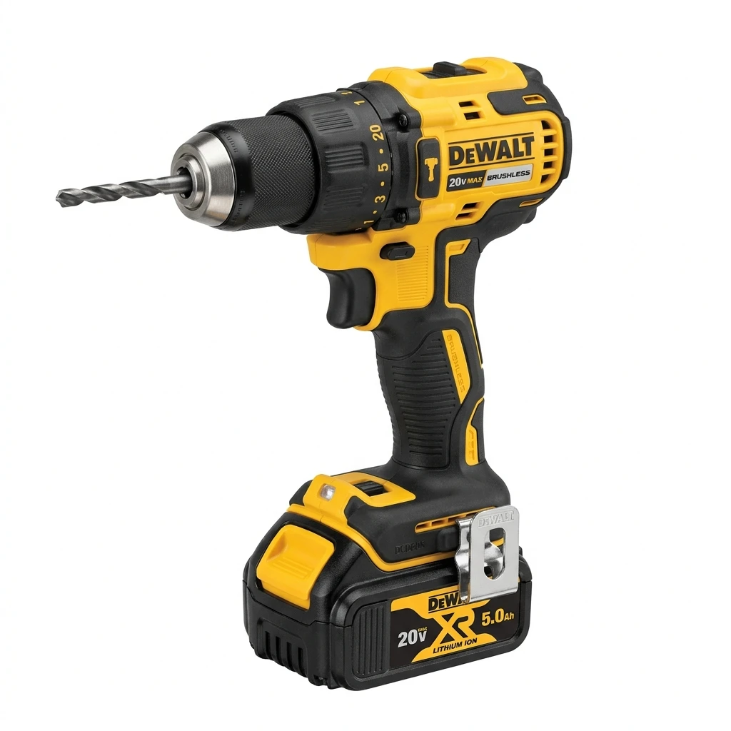 DeWalt 20V Max Brushless Cordless Drill Driver with Battery